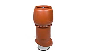 Изолированный вентиляционный выход VILPE XL - 250/ИЗ/700 кирпичный + колпак